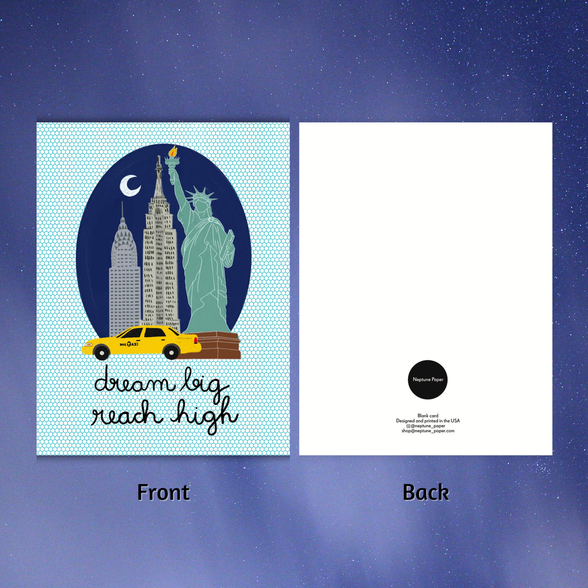 Dream Big Reach High Card by Neptune Paper – photo 4 of 7