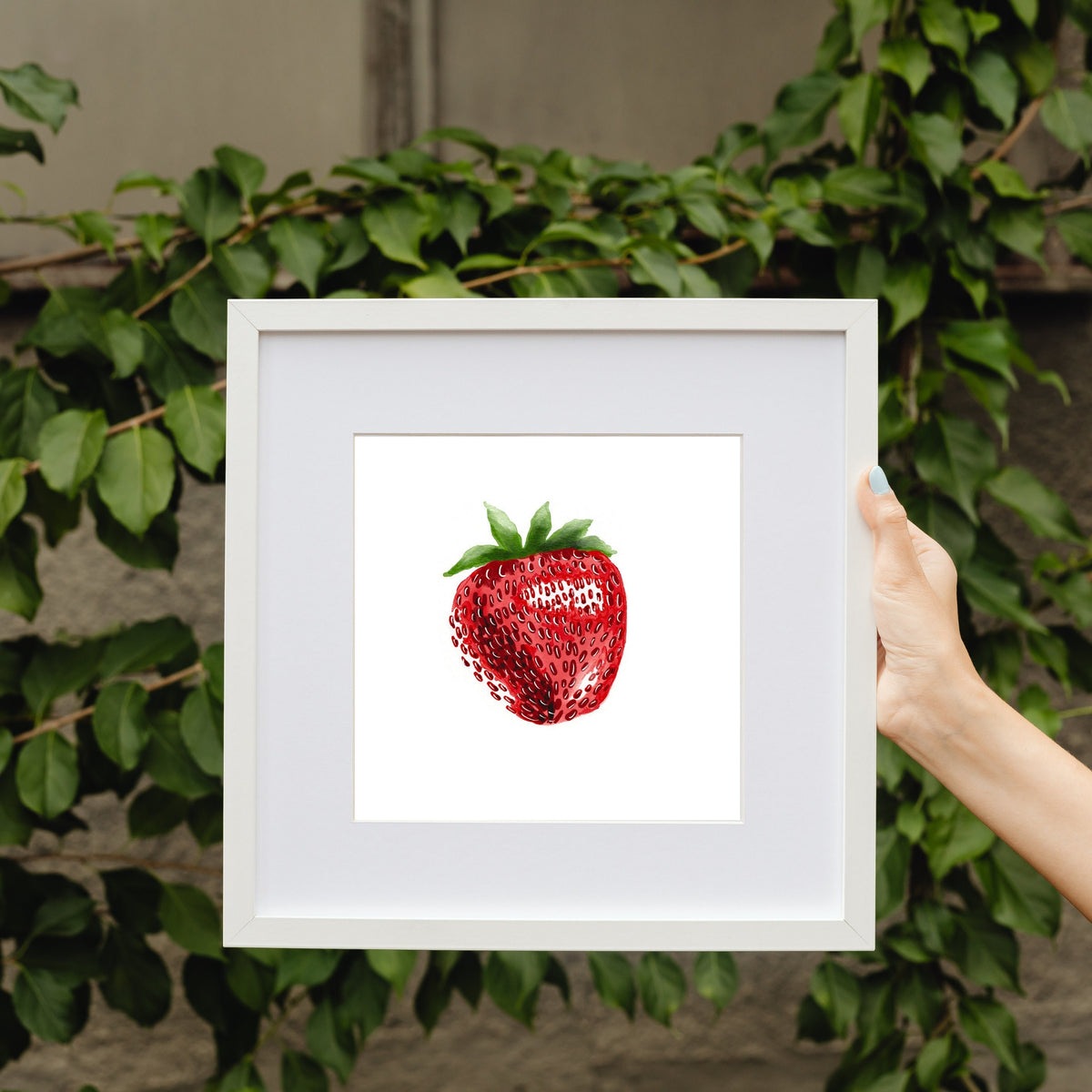 Strawberry Art Print by Neptune Paper – photo 2 of 6