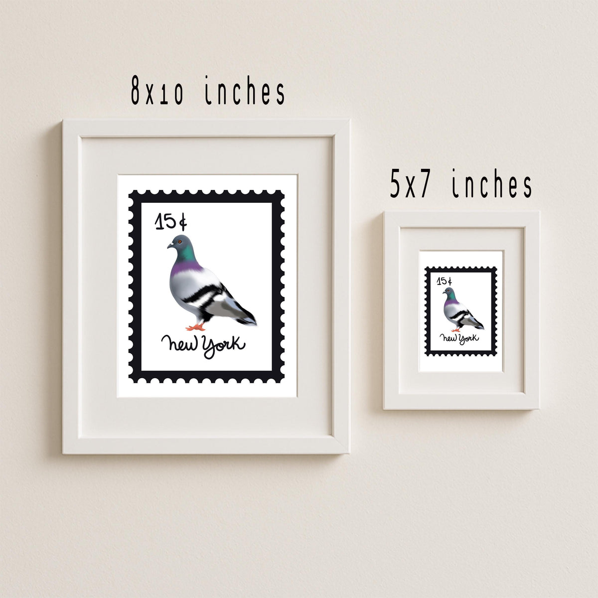 NYC Pigeon Art Print by Neptune Paper – photo 2 of 4