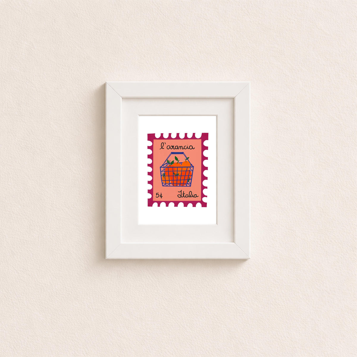 Italian Orange Art Print by Neptune Paper – photo 5 of 5