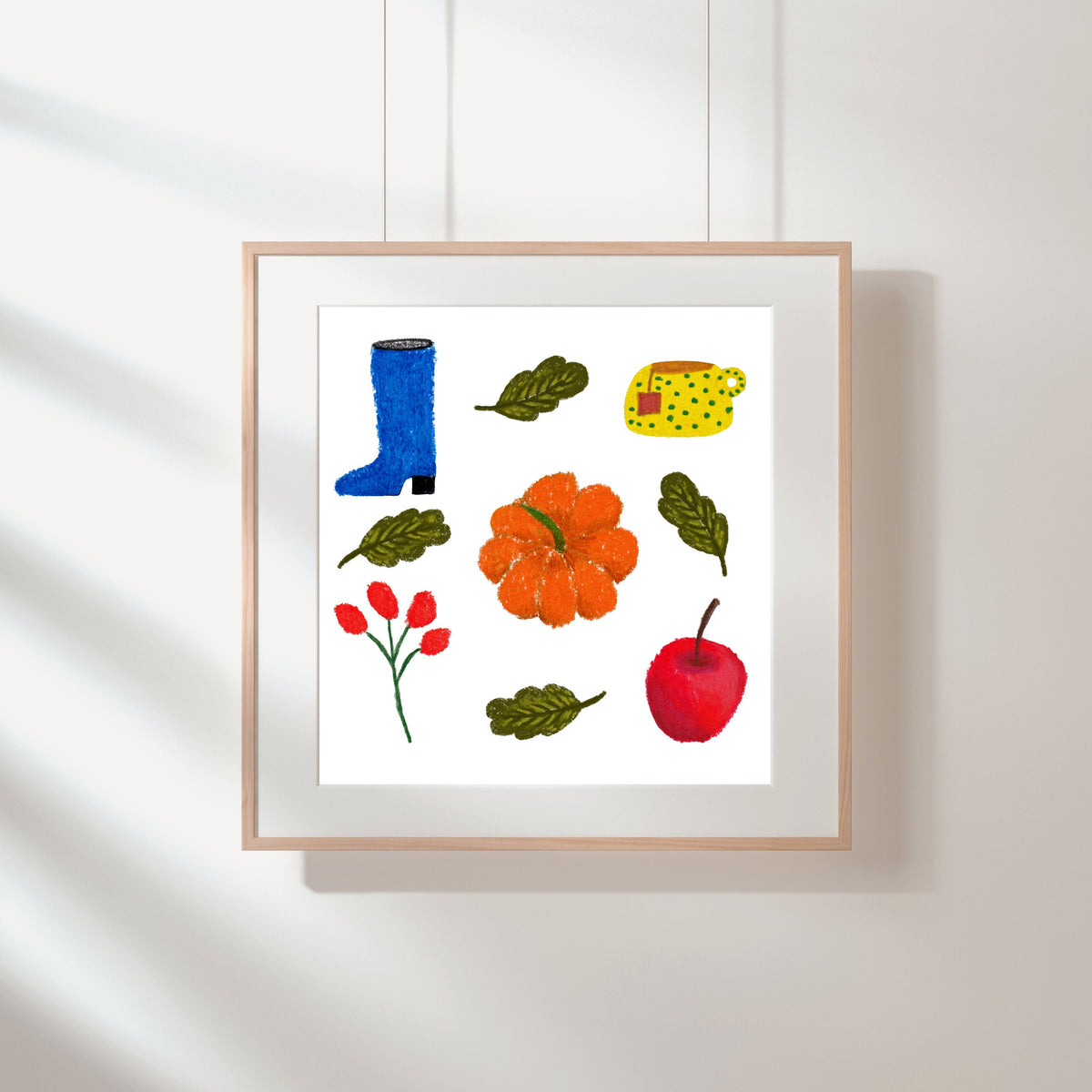 Vibrant Pumpkin Art Print by Neptune Paper – photo 6 of 6