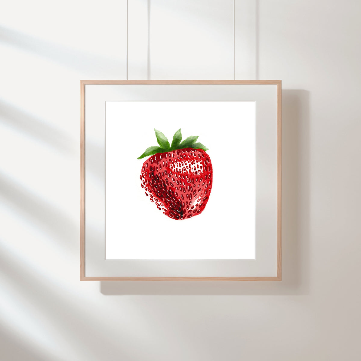 Strawberry Art Print by Neptune Paper – photo 6 of 6