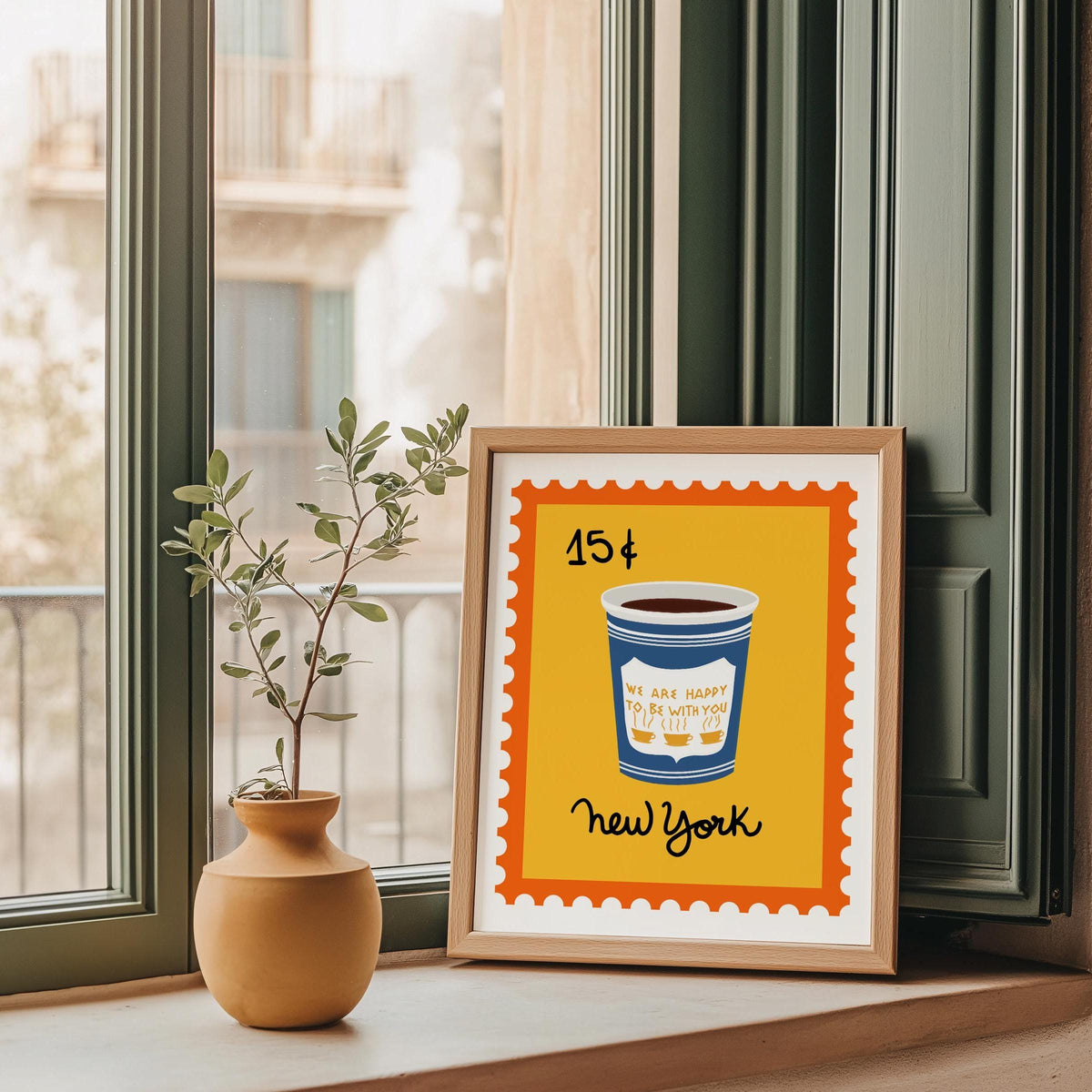 NYC Coffee Art Print by Neptune Paper – photo 3 of 4
