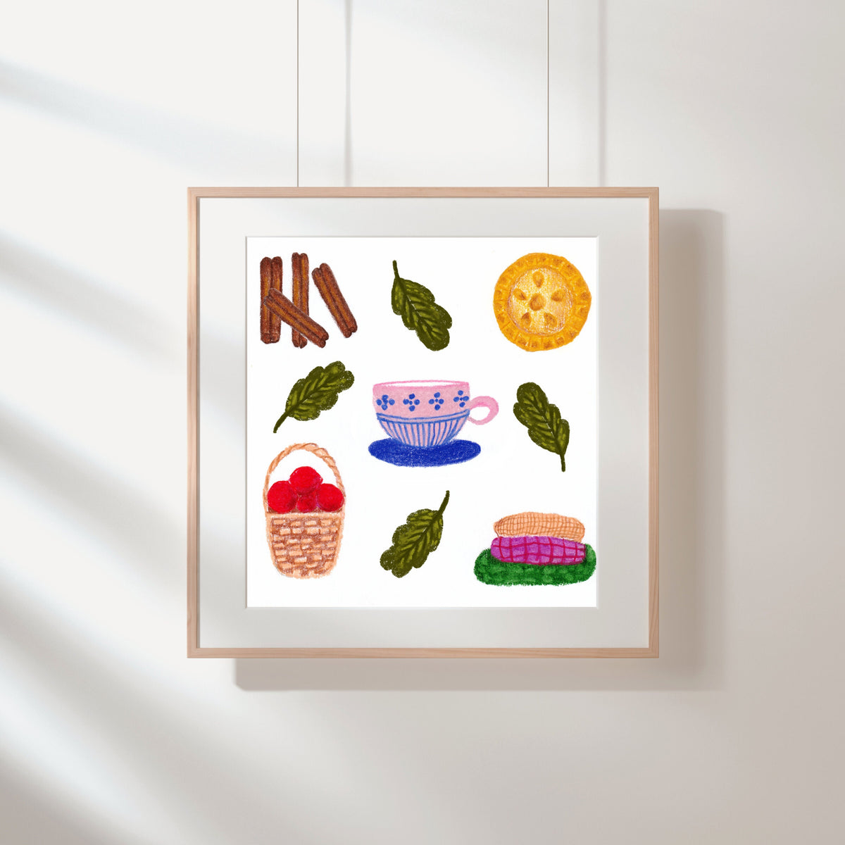 Tea & Apple Pie Art Print by Neptune Paper – photo 6 of 6