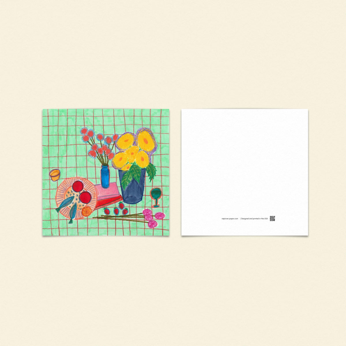 Still Life Square Postcards by Neptune Paper – photo 2 of 5