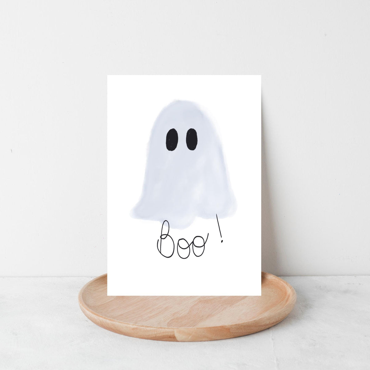 Little Ghost Boo Halloween Card by Neptune Paper, New York