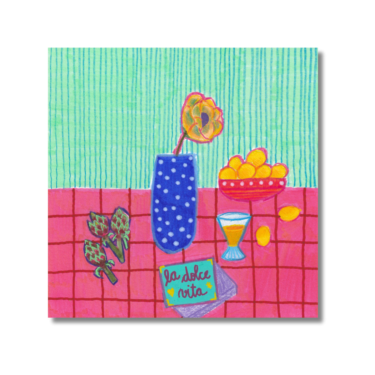 La Dolce Vita Art Print by Neptune Paper – photo 6 of 6