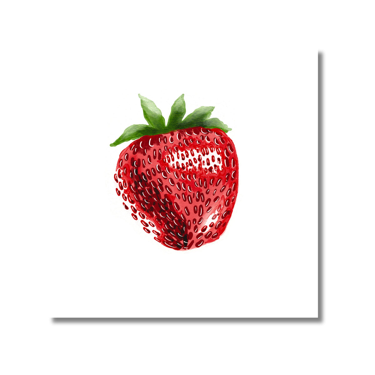 Strawberry Art Print by Neptune Paper – photo 4 of 6