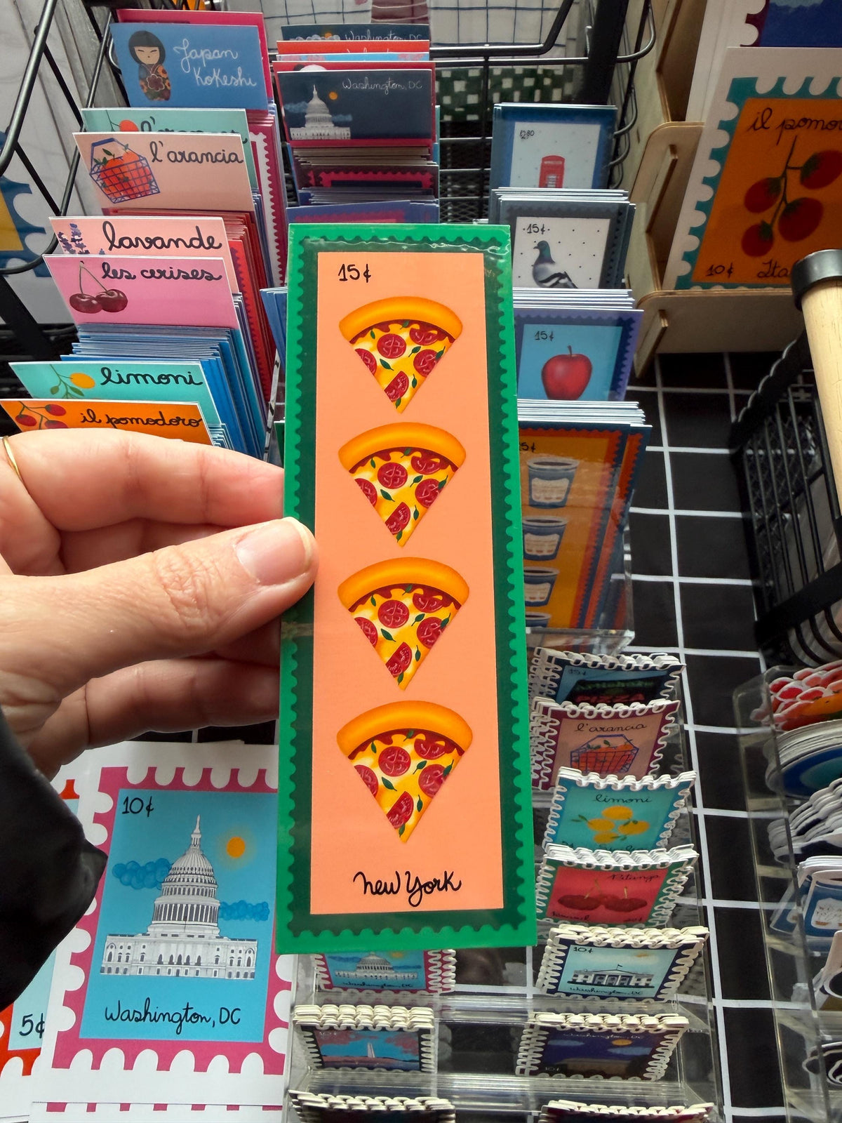 NYC Pizza Bookmark by Neptune Paper – photo 3 of 3