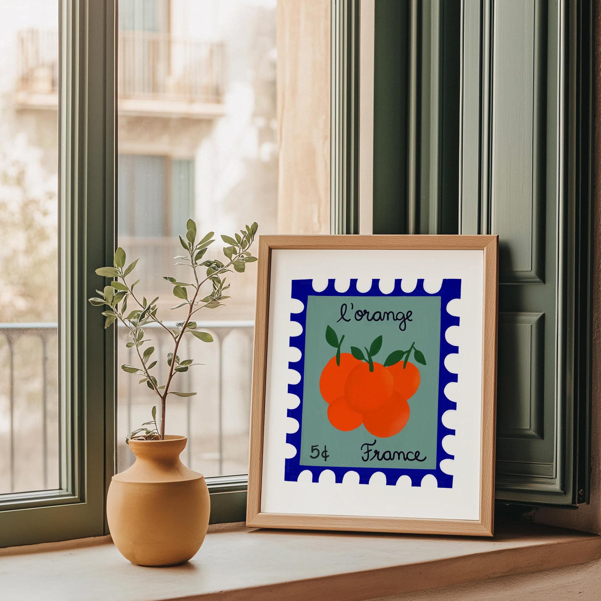 French Oranges Art Print by Neptune Paper – photo 3 of 4