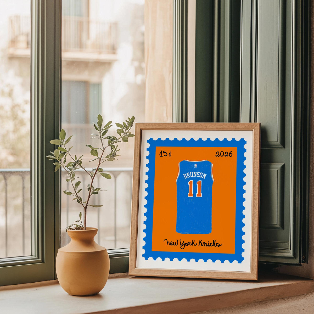 Jalen Brunson Knicks Art Print by Neptune Paper – photo 2 of 4