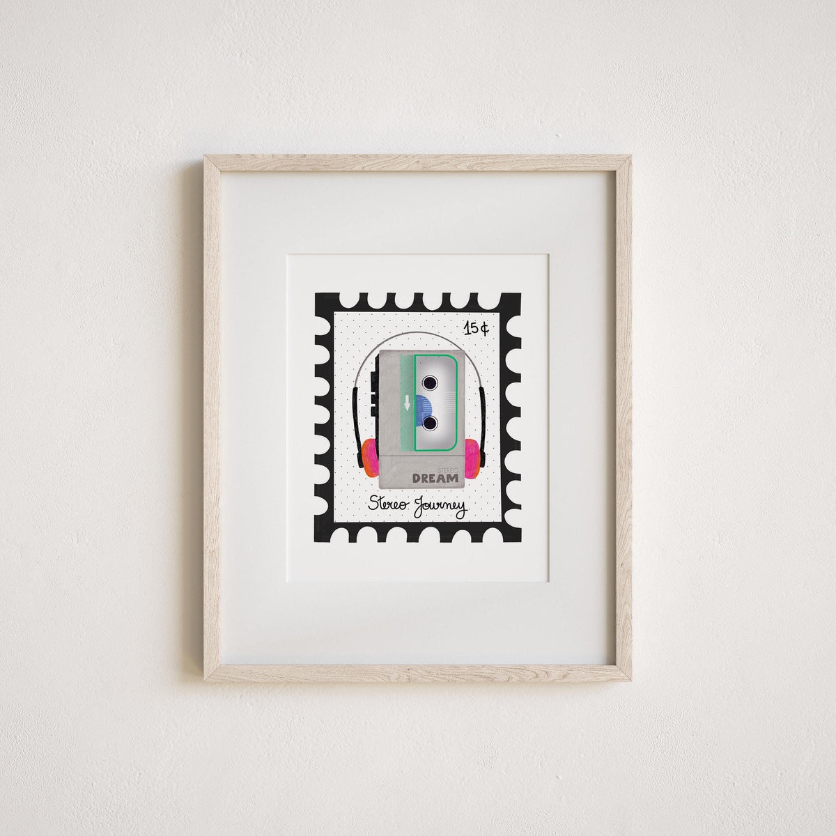 Walkman Art Print by Neptune Paper, New York