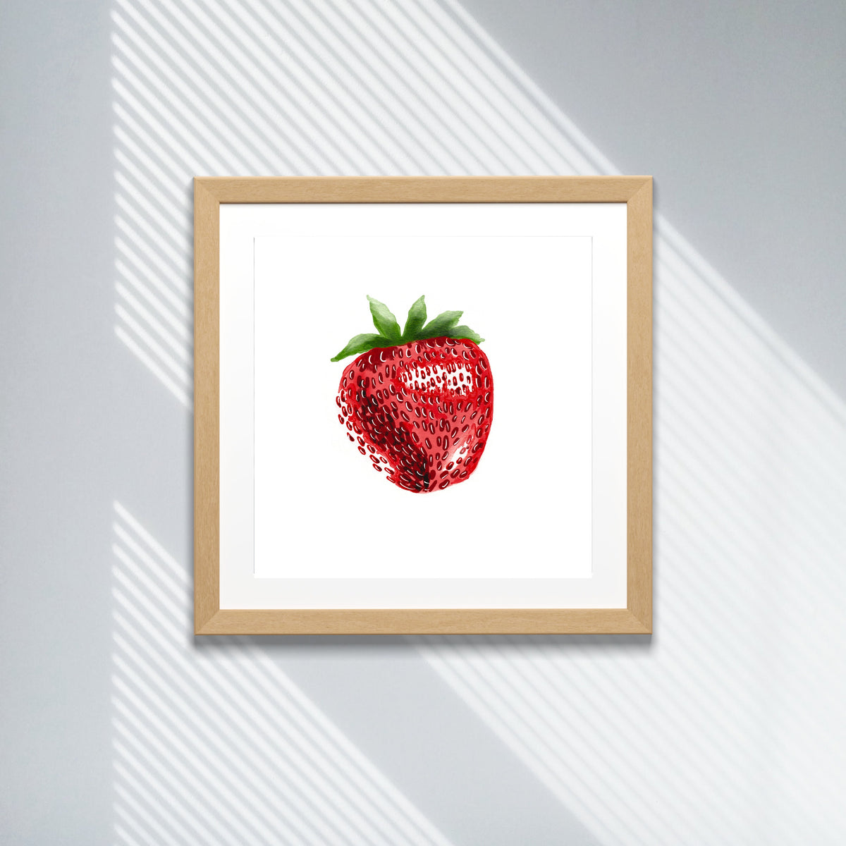 Strawberry Art Print by Neptune Paper – photo 3 of 6
