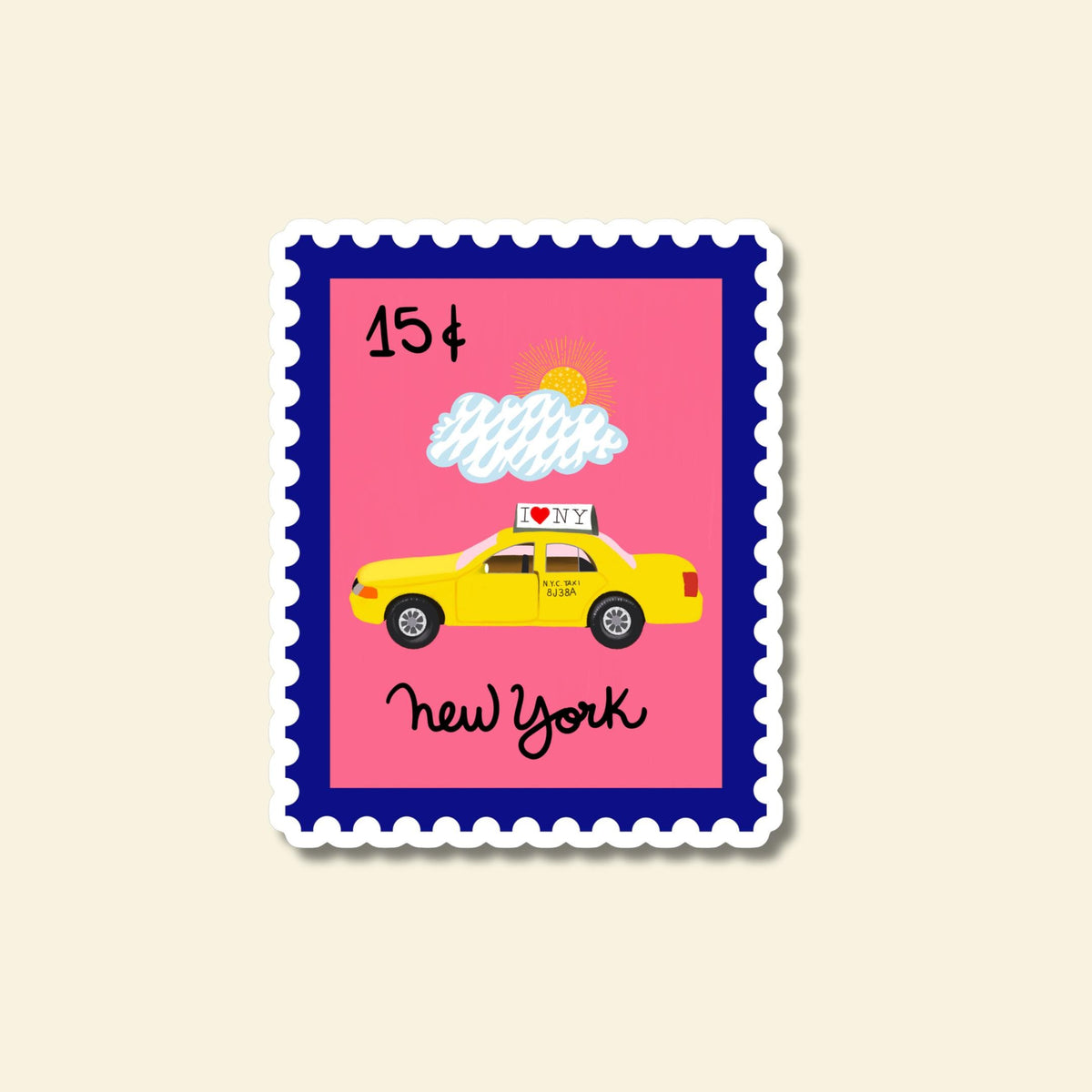 Vintage Stamp NYC Stickers by Neptune Paper – photo 4 of 6