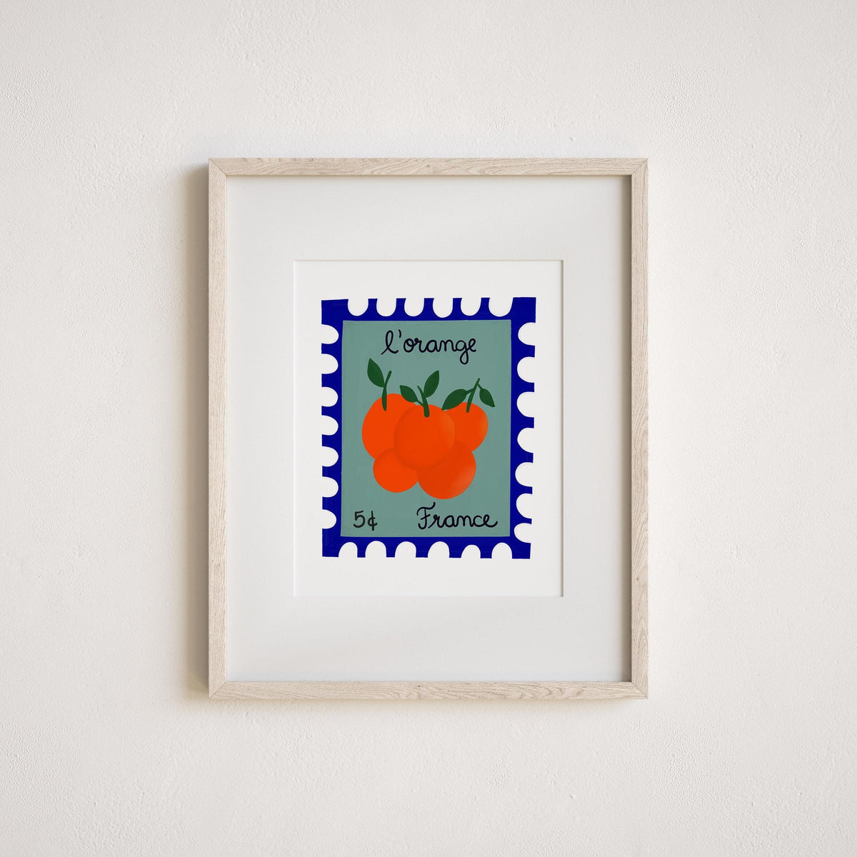 French Oranges Art Print by Neptune Paper, New York