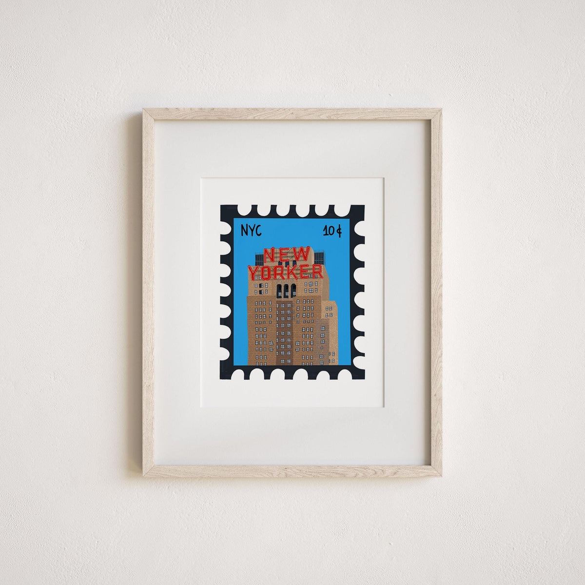 New Yorker Hotel Art Print by Neptune Paper, New York