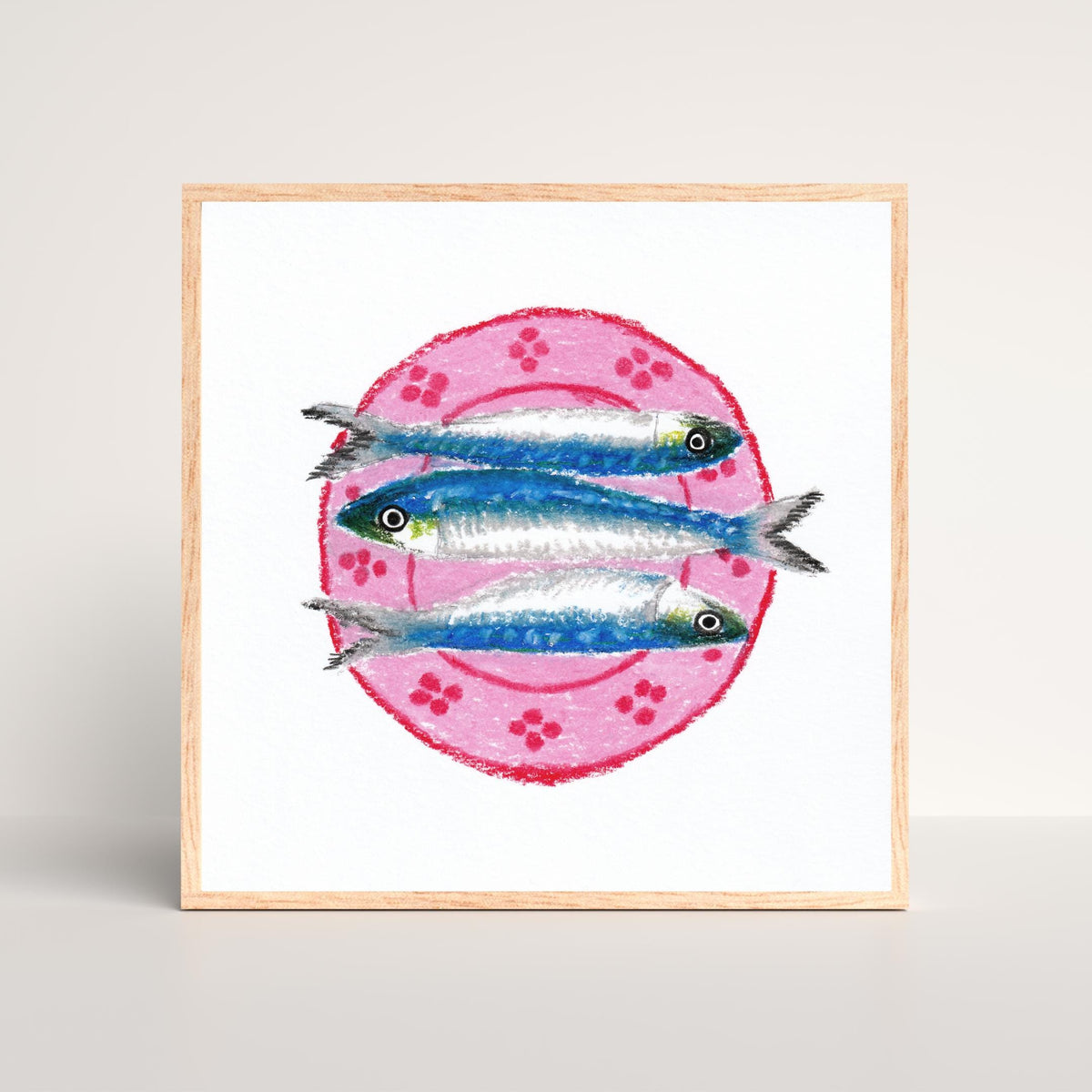 Sardines Art Print by Neptune Paper, New York