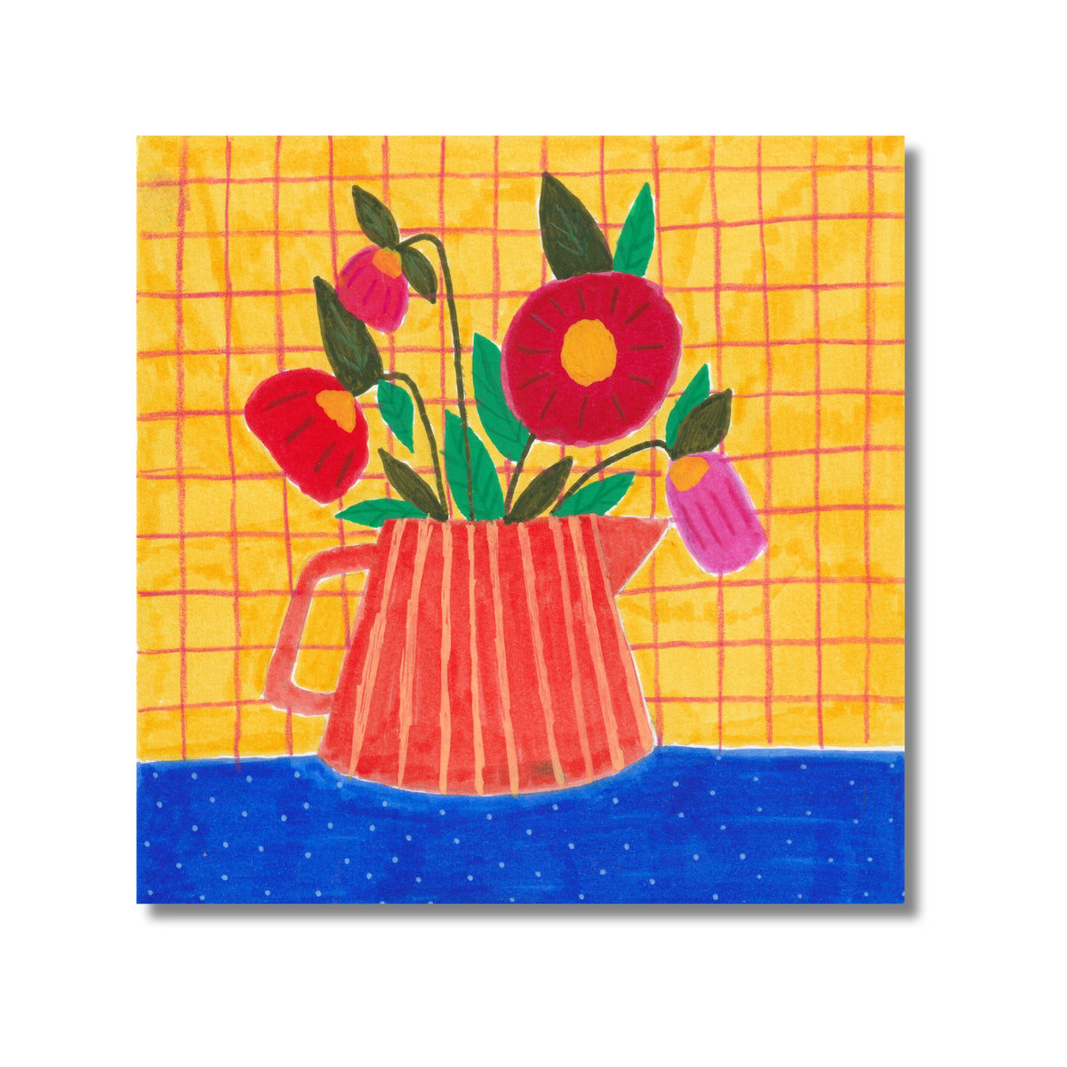 Red Flowers Art Print by Neptune Paper – photo 4 of 6