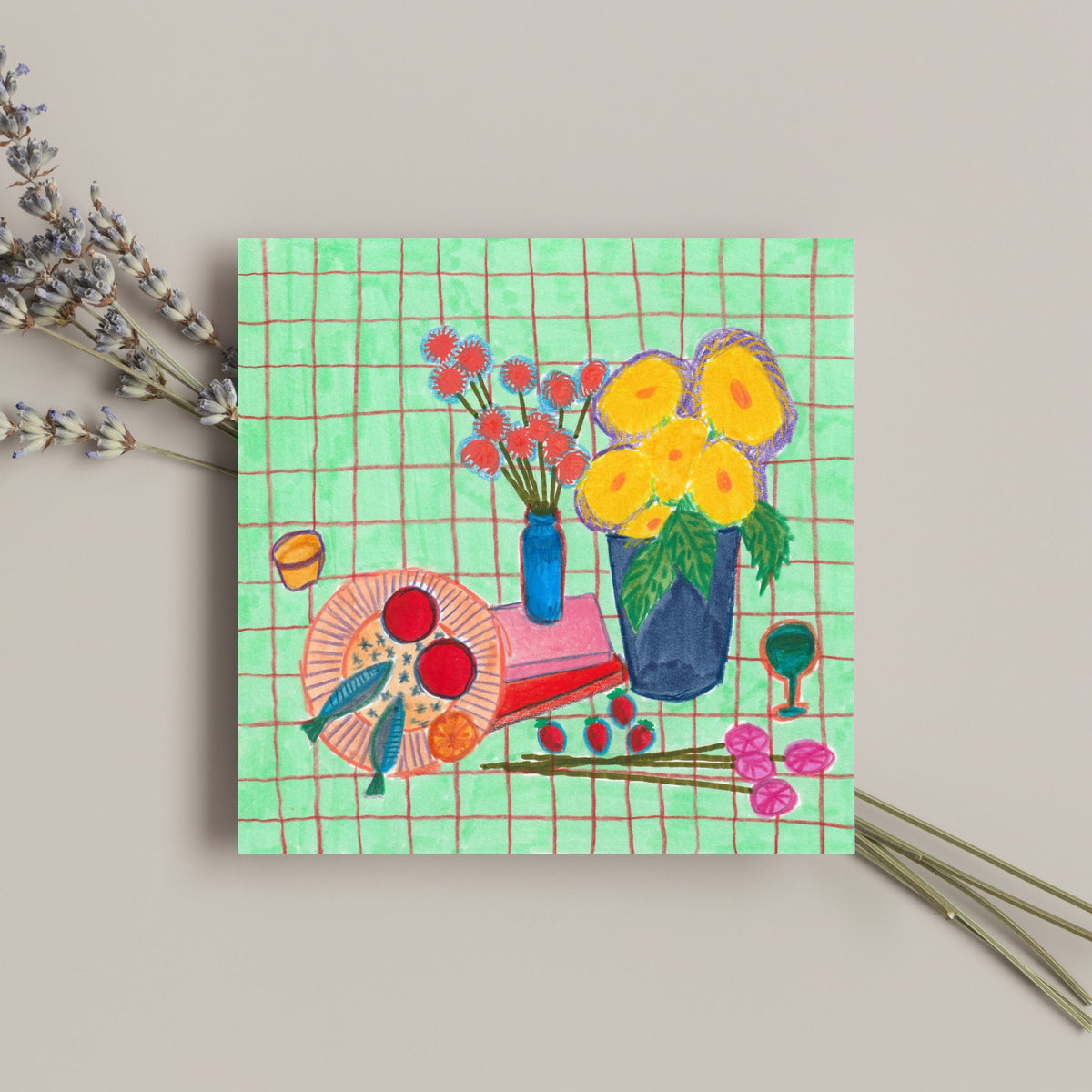 Sunflower Still Life Art Print by Neptune Paper – photo 5 of 6