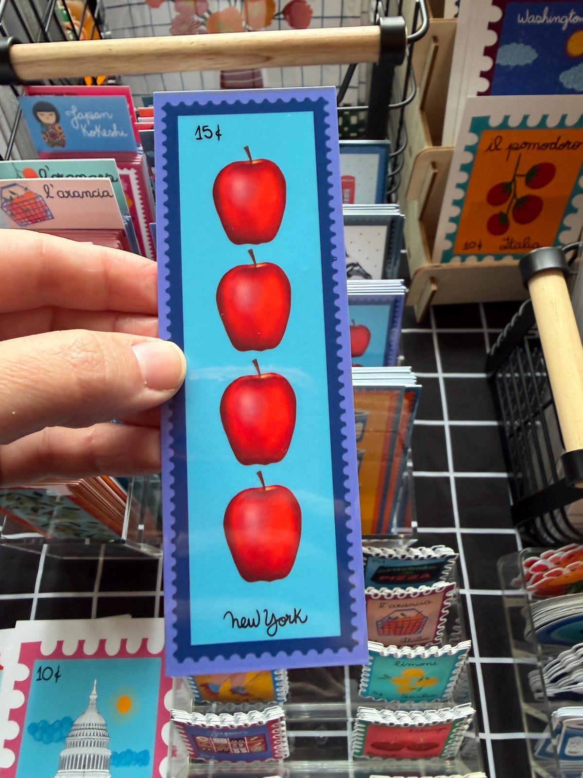 NYC Big Apple Bookmark by Neptune Paper – photo 3 of 3
