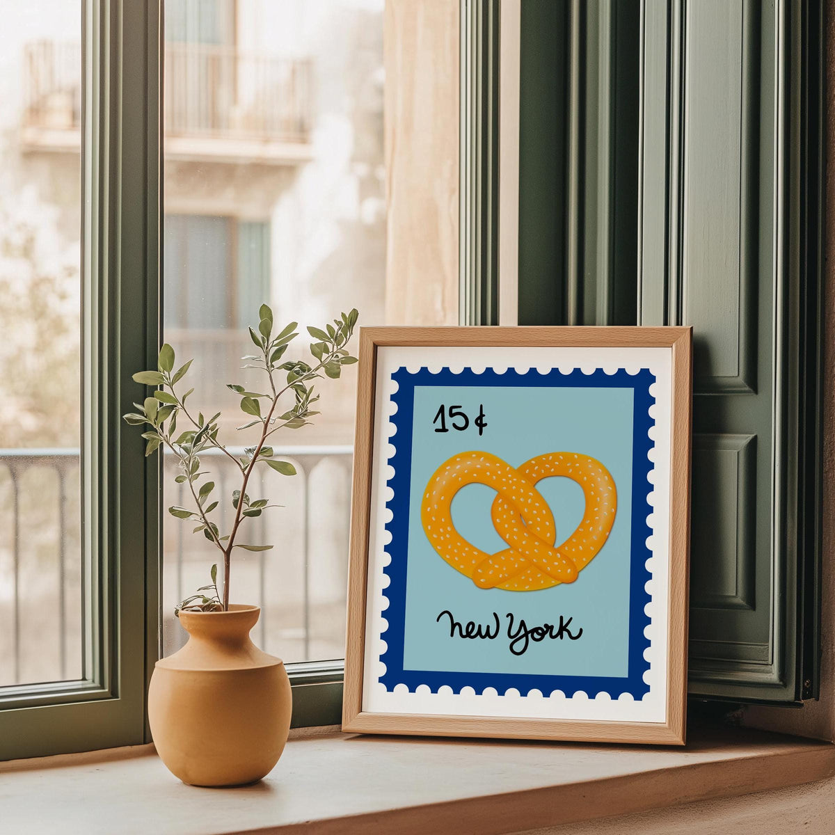 New York Pretzel Art Print by Neptune Paper – photo 3 of 4