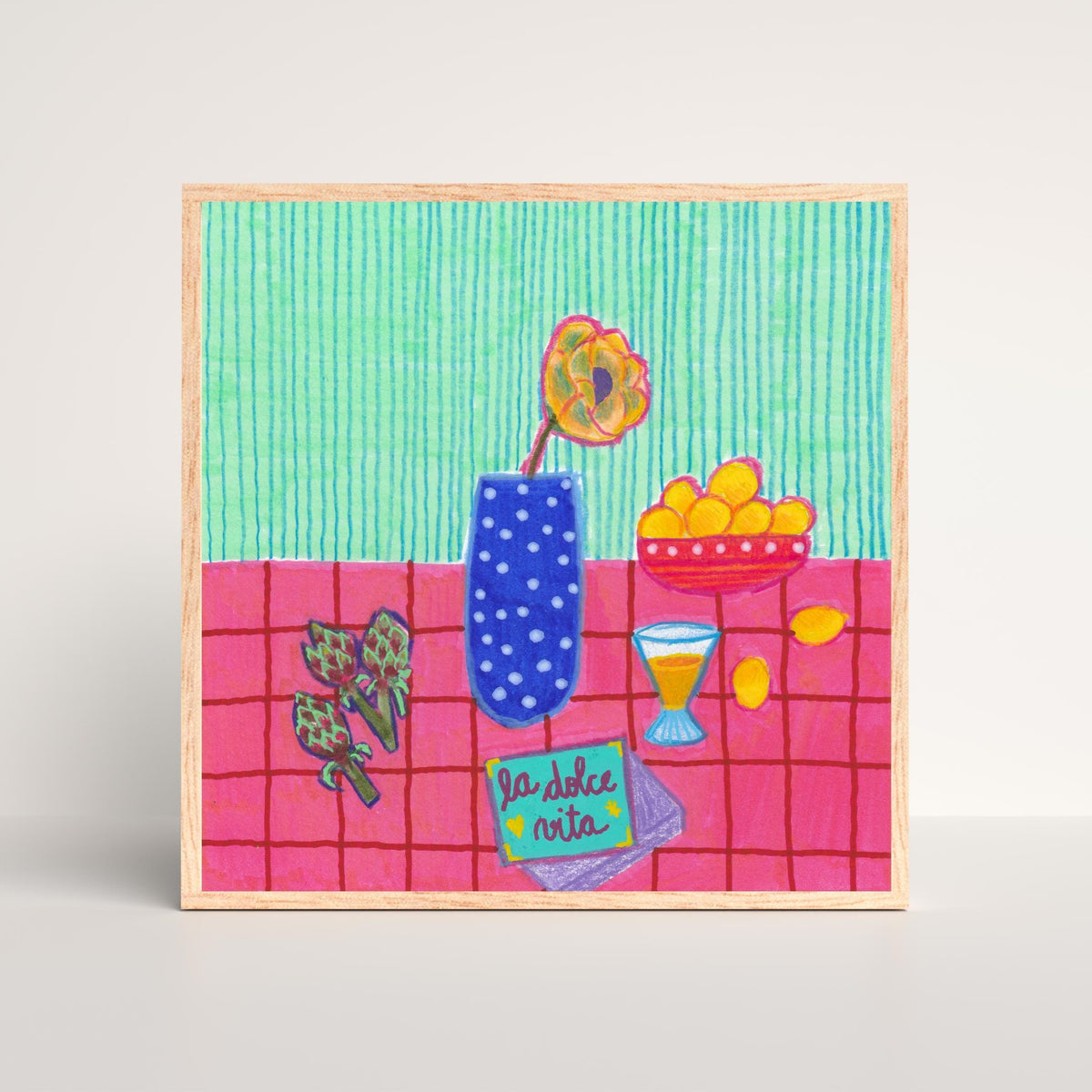 La Dolce Vita Art Print by Neptune Paper, New York