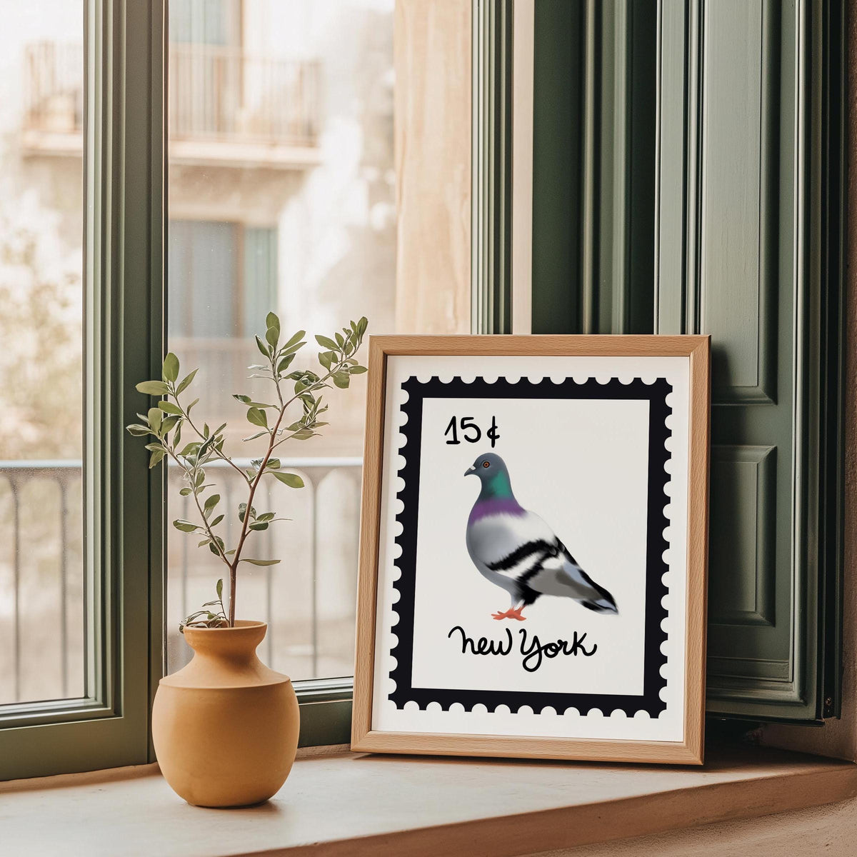 NYC Pigeon Art Print by Neptune Paper – photo 3 of 4