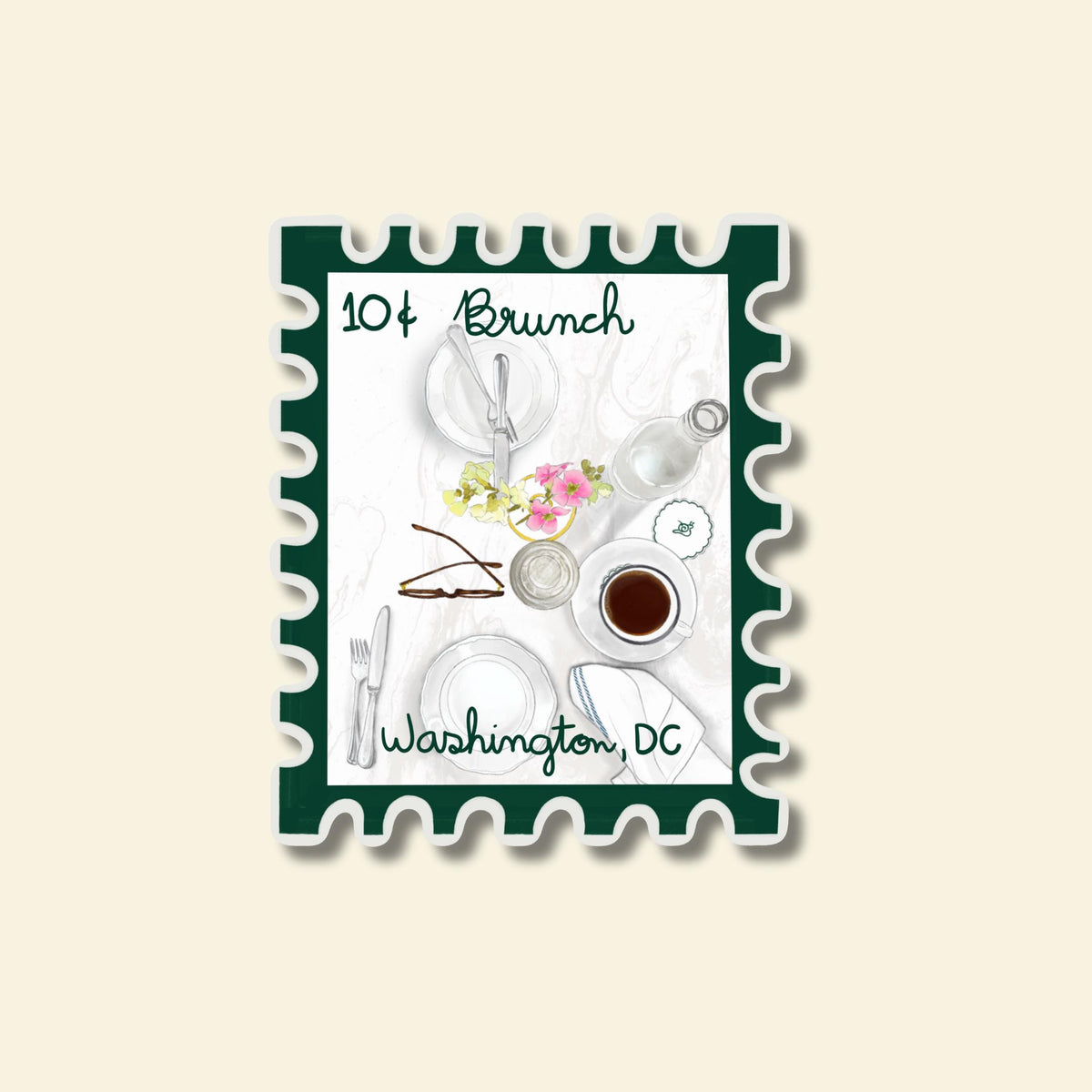 Washington DC Stamp Stickers by Neptune Paper – photo 6 of 7