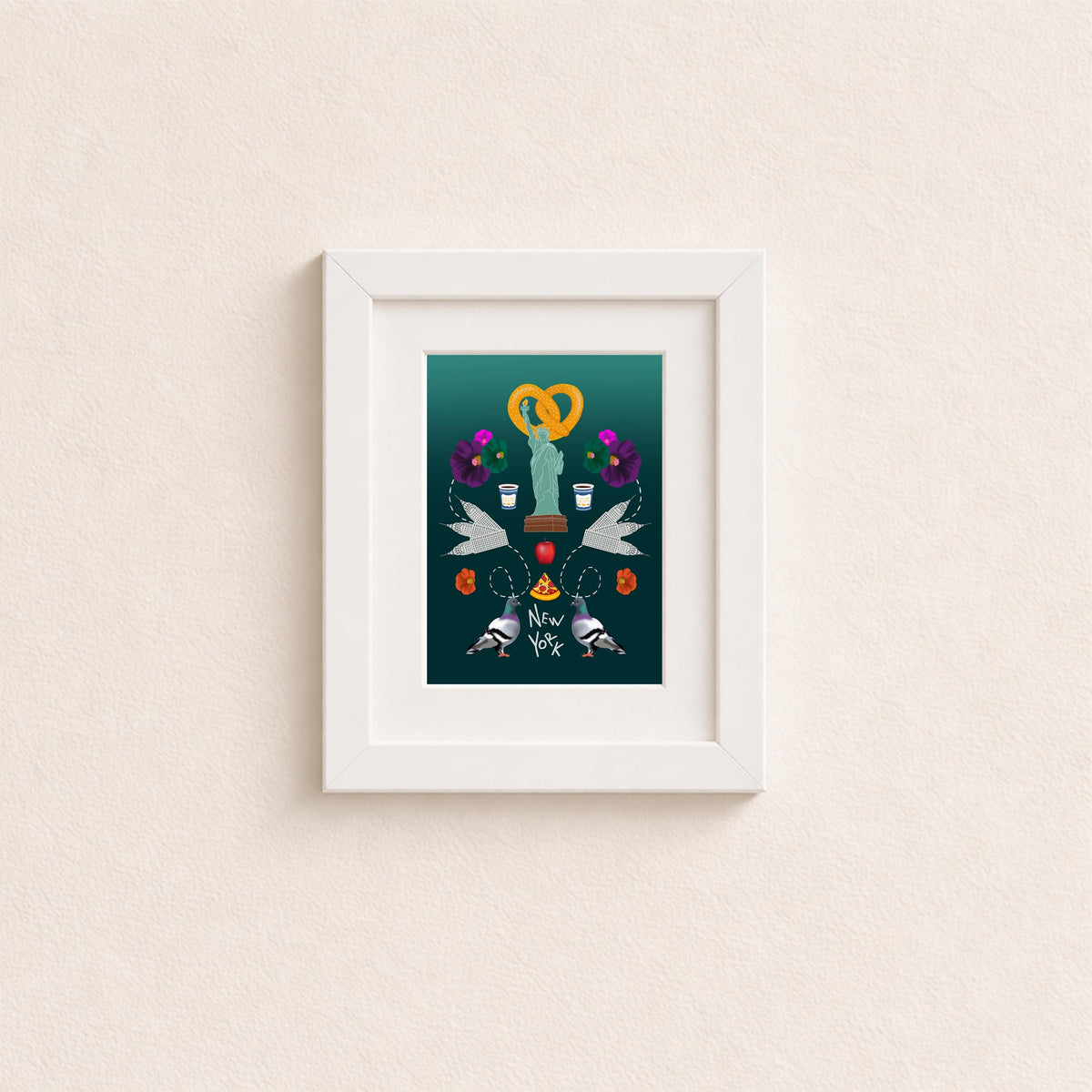 Statue of Liberty Folk-Art Print by Neptune Paper – photo 4 of 4