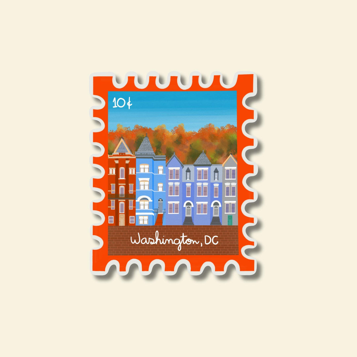 Washington DC Stamp Stickers by Neptune Paper – photo 2 of 7