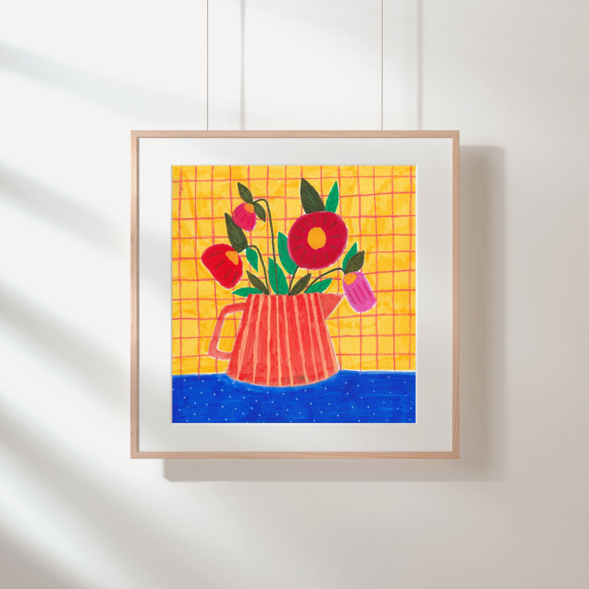 Red Flowers Art Print by Neptune Paper – photo 6 of 6
