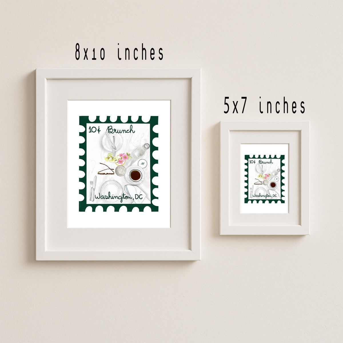 Brunch Table Art Print by Neptune Paper – photo 2 of 5
