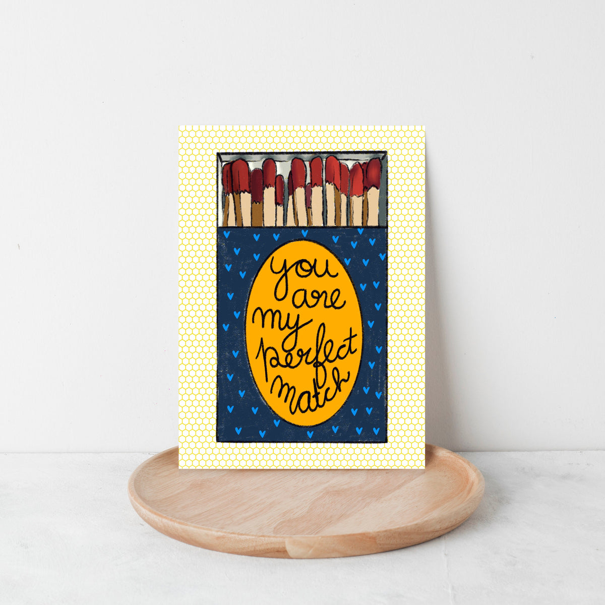 You're My Perfect Match Card by Neptune Paper, New York