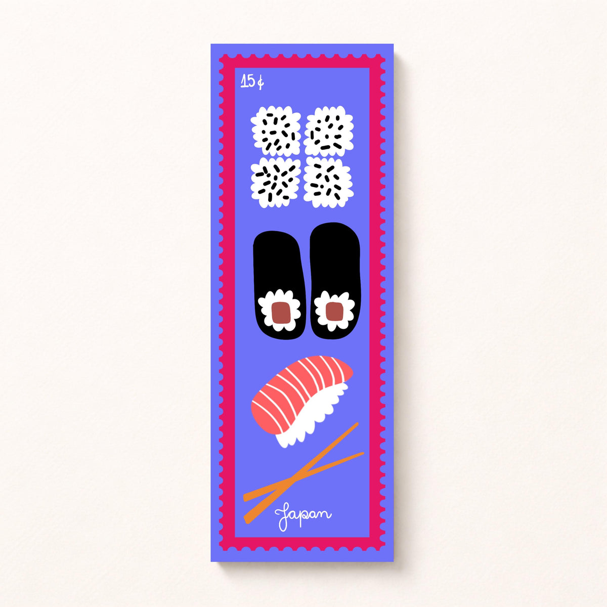 Japanese Stamp Bookmarks by Neptune Paper – photo 2 of 6