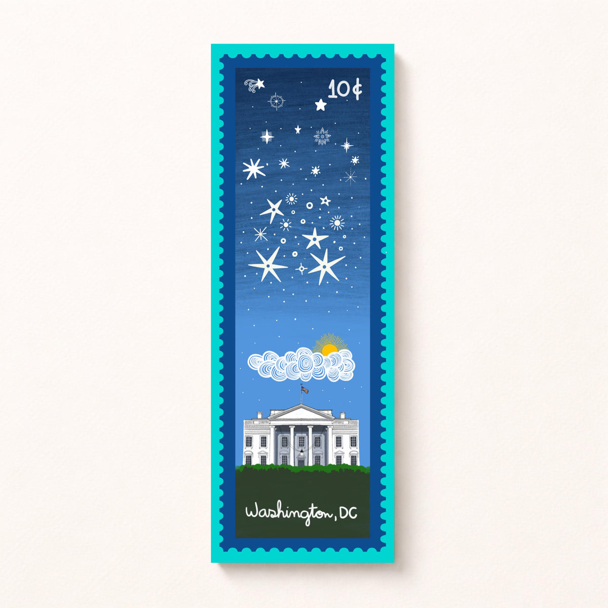 Washington DC Stamp Bookmark by Neptune Paper – photo 2 of 10