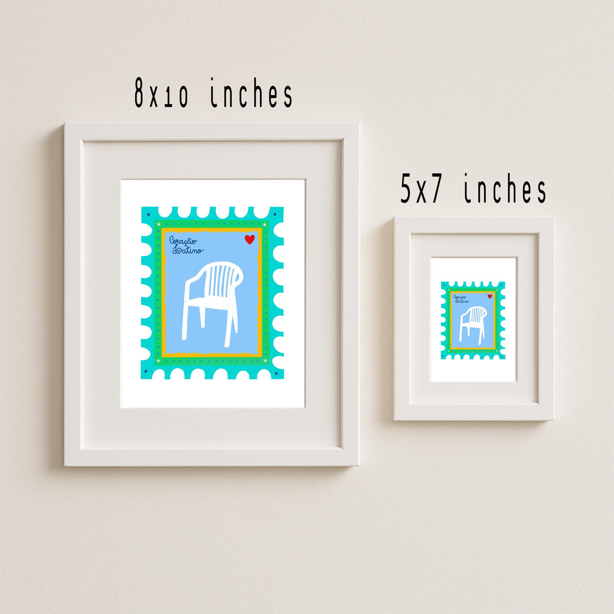 Coração Latino Art Print by Neptune Paper – photo 2 of 4